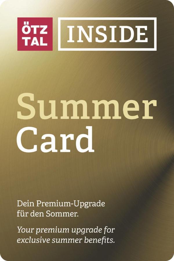 Appartement Gehoerde-Soelden Inklusive Summercard Esterno foto