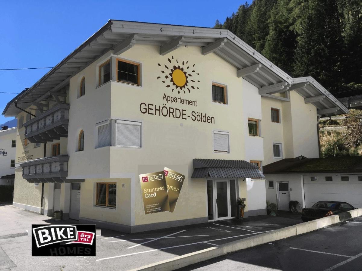 Appartement Gehoerde-Soelden Inklusive Summercard Esterno foto